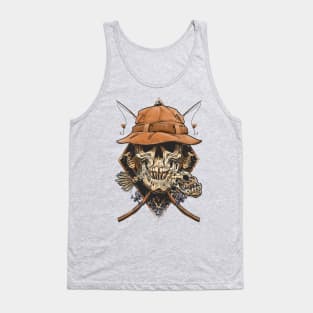 skull fisherman Tank Top